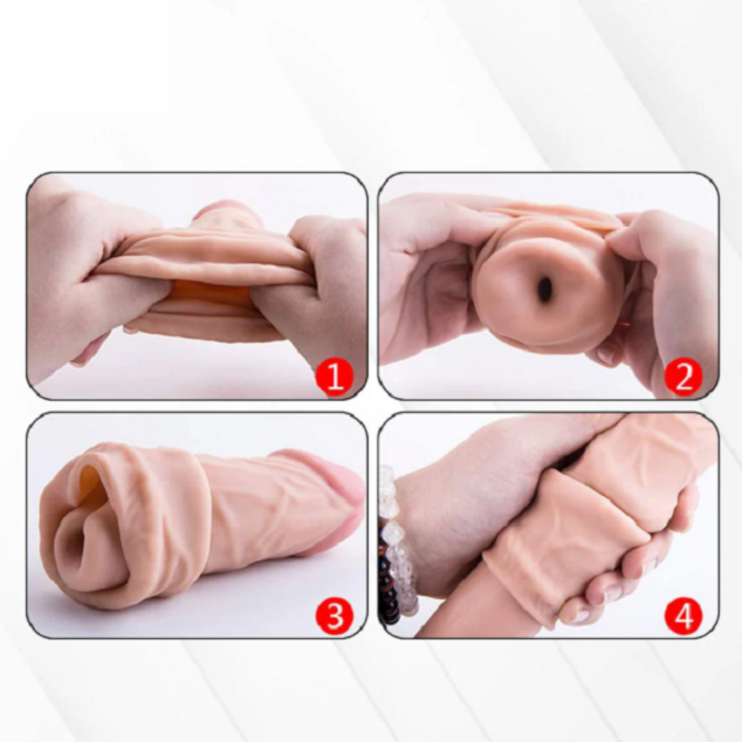 Smooth Silicon Penis Sleeve