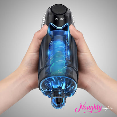Leten X-Speed Telescopic Masturbator: Ultimate Waterproof Pleasure Device for Men